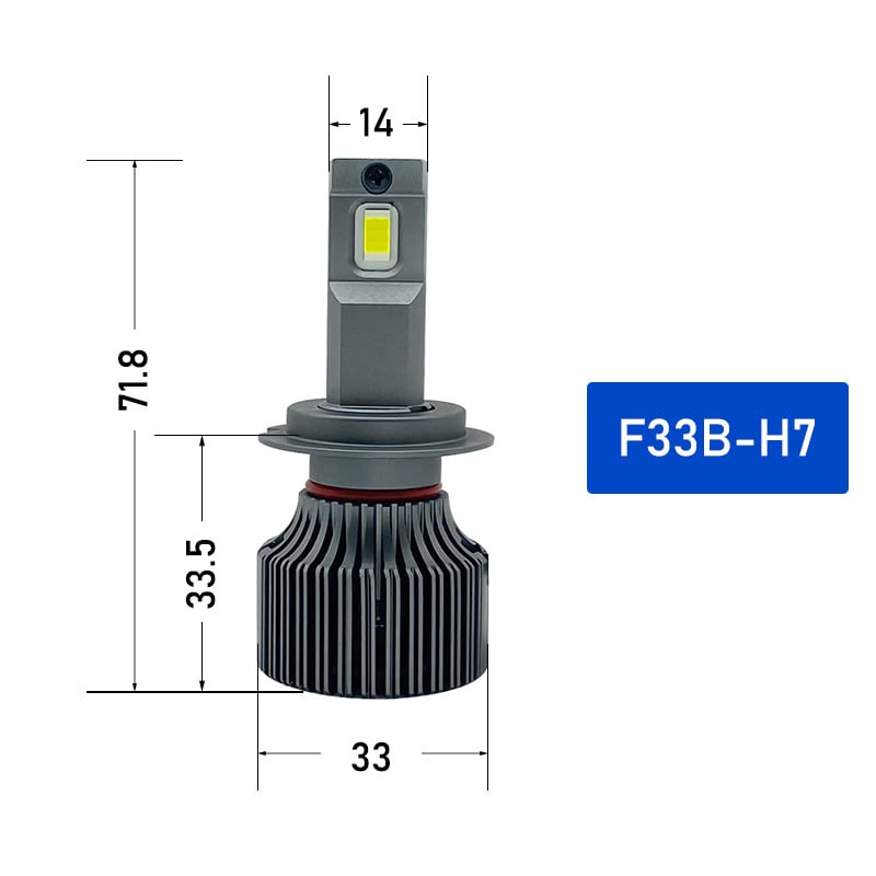 Φανάρι LED αυτοκινήτου H1 70W 12V IP67 7000LM
