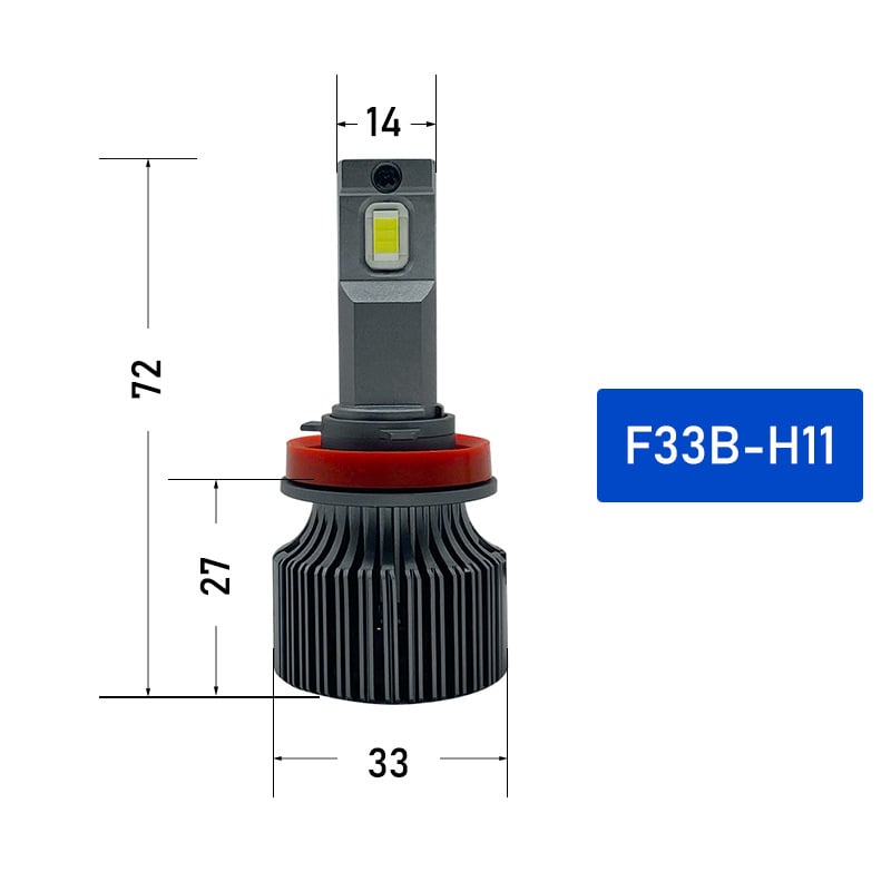 Φανάρι LED αυτοκινήτου H1 70W 12V IP67 7000LM