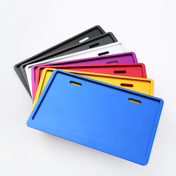 Rama pentru plăcuța de înmatriculare a motocicletei din Taiwan, model TF, oțel inoxidabil, personalizabilă, marca Taifeng