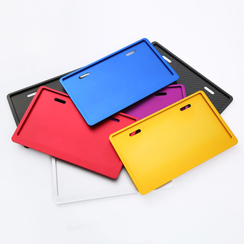 Rama pentru plăcuța de înmatriculare a motocicletei din Taiwan, model TF, oțel inoxidabil, personalizabilă, marca Taifeng