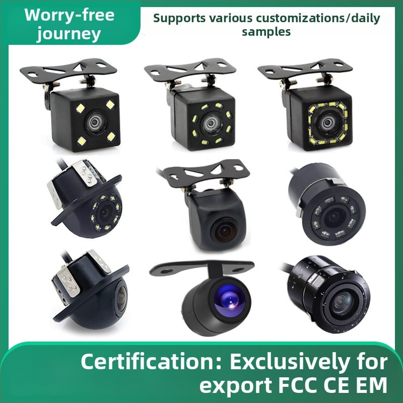 Κάμερα οπισθοπορείας αυτοκινήτου, 170° ευρυγώνιος, AHD/CCD, 720x1280P, IP68, 12V