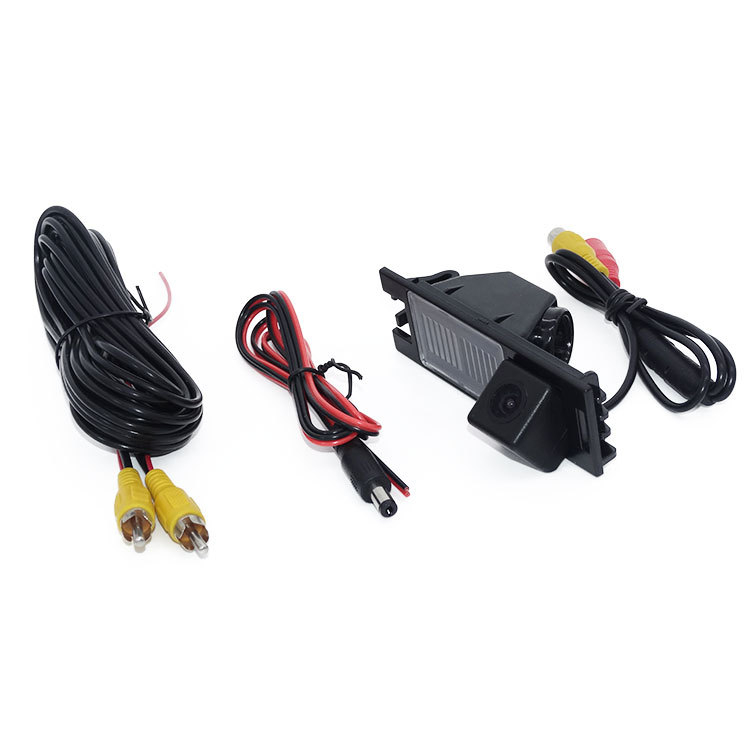 Κάμερα οπίσθιας όψης αυτοκινήτου, universal fit, μοντέλο YSJ-8038B, 12V, γωνία προβολής 90–170°, ανάλυση 928×520, εικόνα αντίστροφης προβολής