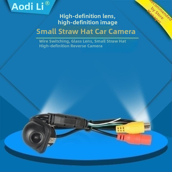 Transportlīdzekļa kamera (aizmugurējā skatā) ar 180° skata leņķi, 1280x720 izšķirtspēja, NTSC signāls, 12V barošanas avots