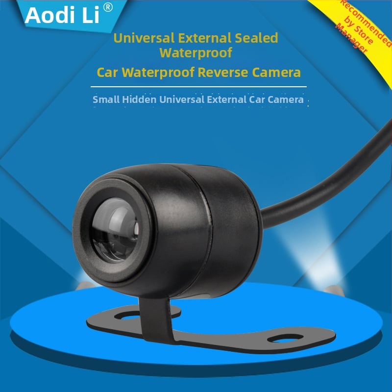 Transportlīdzekļa kamera (aizmugurējā skatā) ar 180° skata leņķi, 1280x720 izšķirtspēja, NTSC signāls, 12V barošanas avots