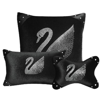 Autopeapadi teemantmotiiviga — välisküljel polüester, täidis sünteetilistest kiududest, kohandatav, litsentsitud privaatne märgis, sobib kõigile aastaaegadele