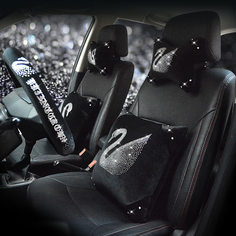 Autopeapadi teemantmotiiviga — välisküljel polüester, täidis sünteetilistest kiududest, kohandatav, litsentsitud privaatne märgis, sobib kõigile aastaaegadele