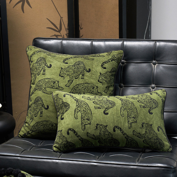 Jastučnica s jezgrom, vintage stil, navlaka od poliestera, punilo PP pamuk, uzorak pruga ili leopard