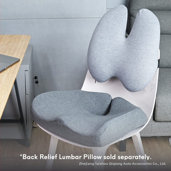 Pernă pentru șezut din memory foam, pernă ergonomic pentru scaun de birou, stil Nordic