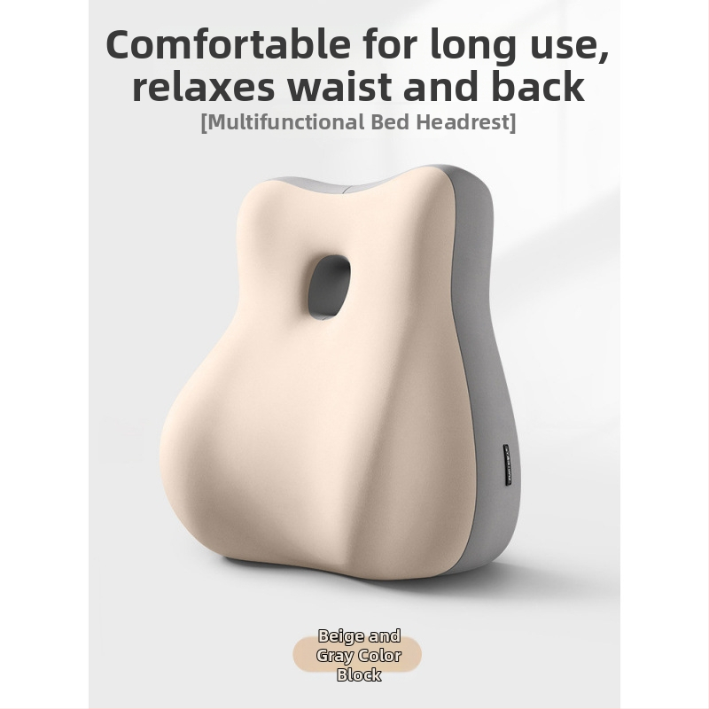 Pāru gultas spilvens intīmiem mirkļiem ar atmiņas putām, minimālisks stils, vissezonu lietošanai, universāla saderība