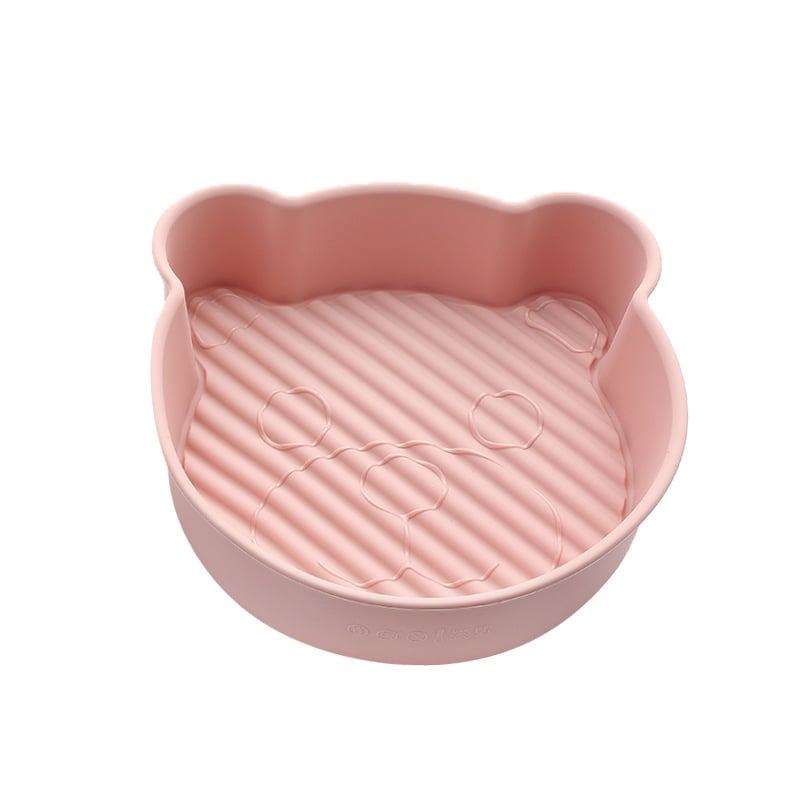 Katės formos silikoninė kepimo forma orkaitėje ir oro fryer — torto forma ir kepimo skarda