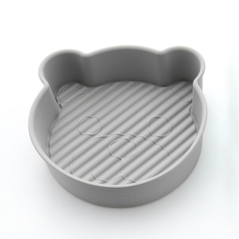 Katės formos silikoninė kepimo forma orkaitėje ir oro fryer — torto forma ir kepimo skarda