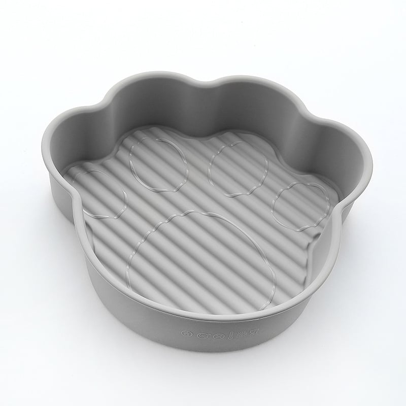 Katės formos silikoninė kepimo forma orkaitėje ir oro fryer — torto forma ir kepimo skarda