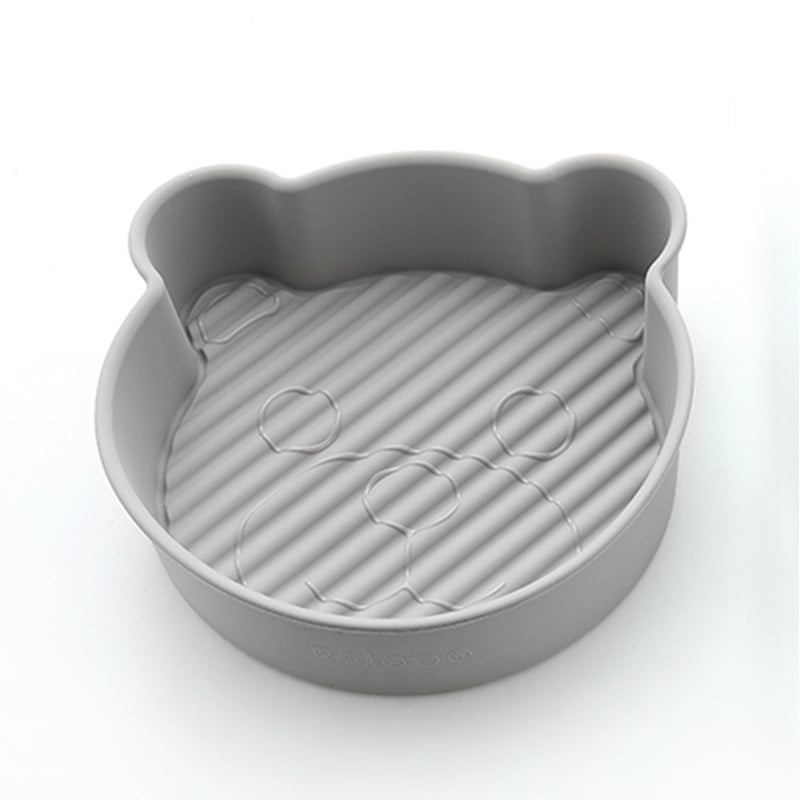 Katės formos silikoninė kepimo forma orkaitėje ir oro fryer — torto forma ir kepimo skarda