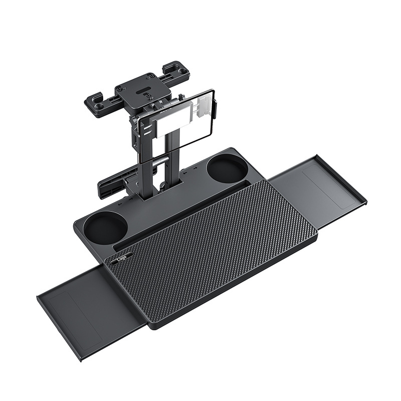 Waytogrow Automobilinis stalėlis – ABS, neslidus, sulankstomas stalas su pasukamu daugiakryptiniu funkcionalumu, Sieninis tvirtinimas, Universalus suderinamumas