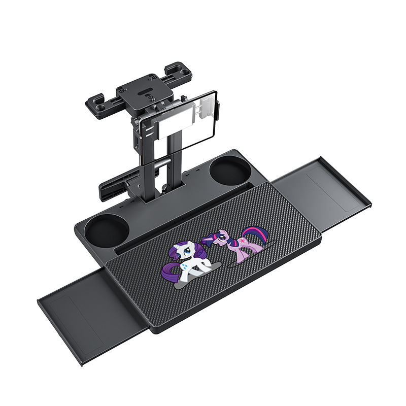 Waytogrow Automobilinis stalėlis – ABS, neslidus, sulankstomas stalas su pasukamu daugiakryptiniu funkcionalumu, Sieninis tvirtinimas, Universalus suderinamumas