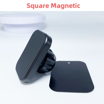 BY-CT01 auto telefona turētājs ar magnētisku galvu, silikons/ABS, 4 magnēti, pielāgota logo, maināmi magnēti