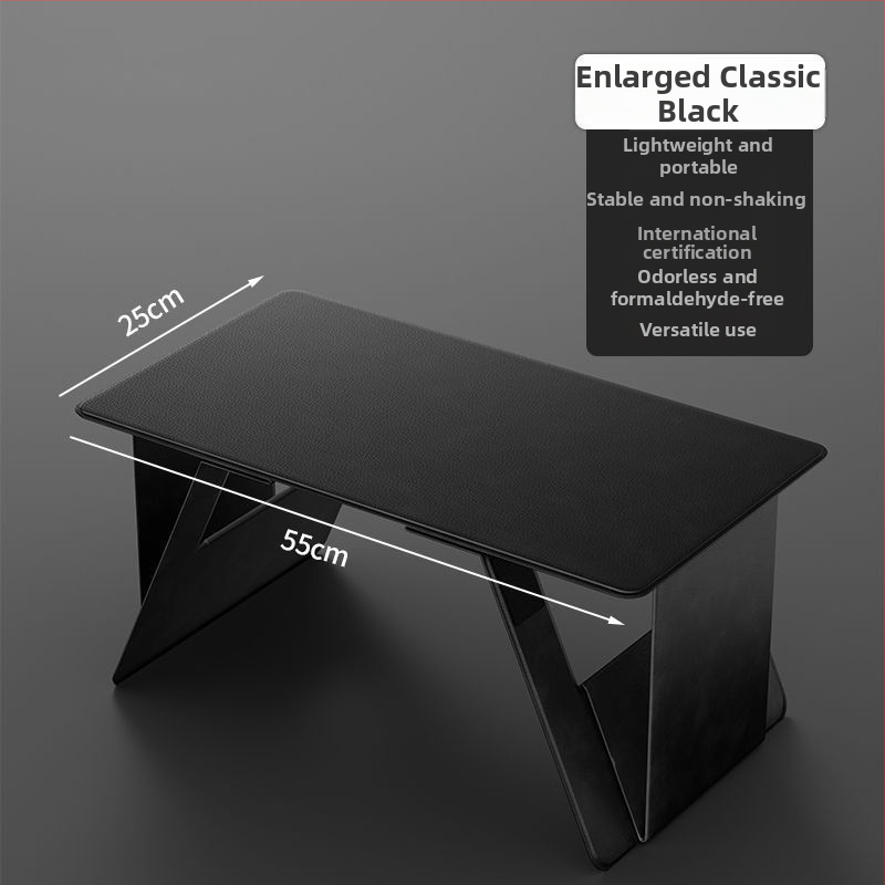 Sklopivi auto stol za laptop/tablet – univerzalni, višenamjenski, lagana umjetna ploča, ugrađeni nosač