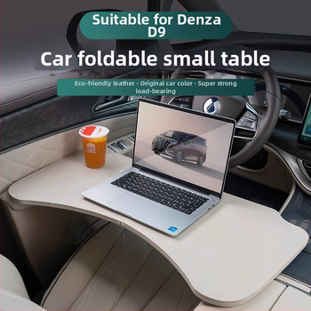 Sklopivi drveni stol za automobil za blagovanje, s ugradnjom klikom