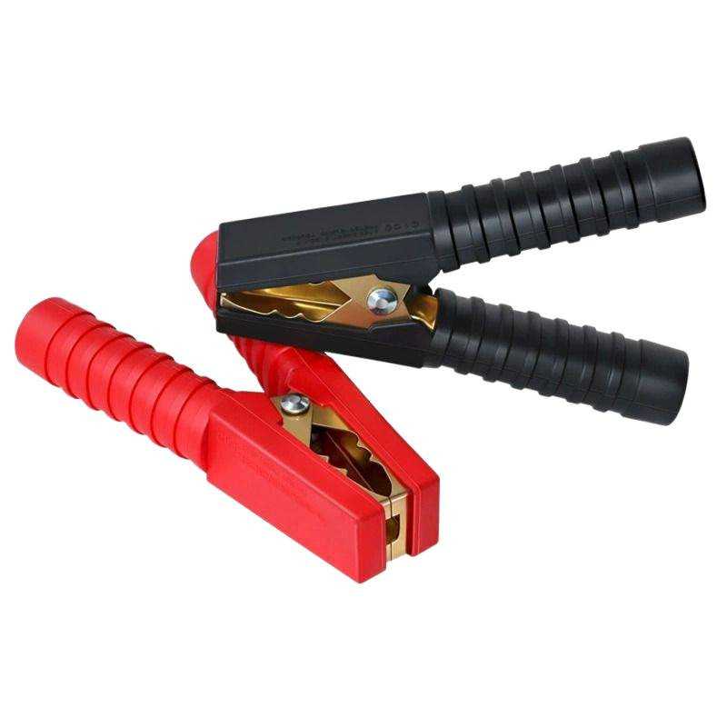Auto akumulatora klemme ar biezāku vara vadi, stipra aligatora klemme akumulatora pieslēgšanai, modelis DF-121
