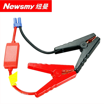 Auto ārkārtas iedarbināšanas klemmi, akumulatora pozitīvajam un negatīvajam polam, no plastmasas