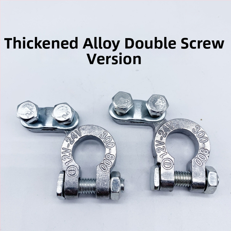 Akumulatora termināla klemme no tīra vara, pastiprināta konstrukcija, automašīnas akumulatora posts savienotājs