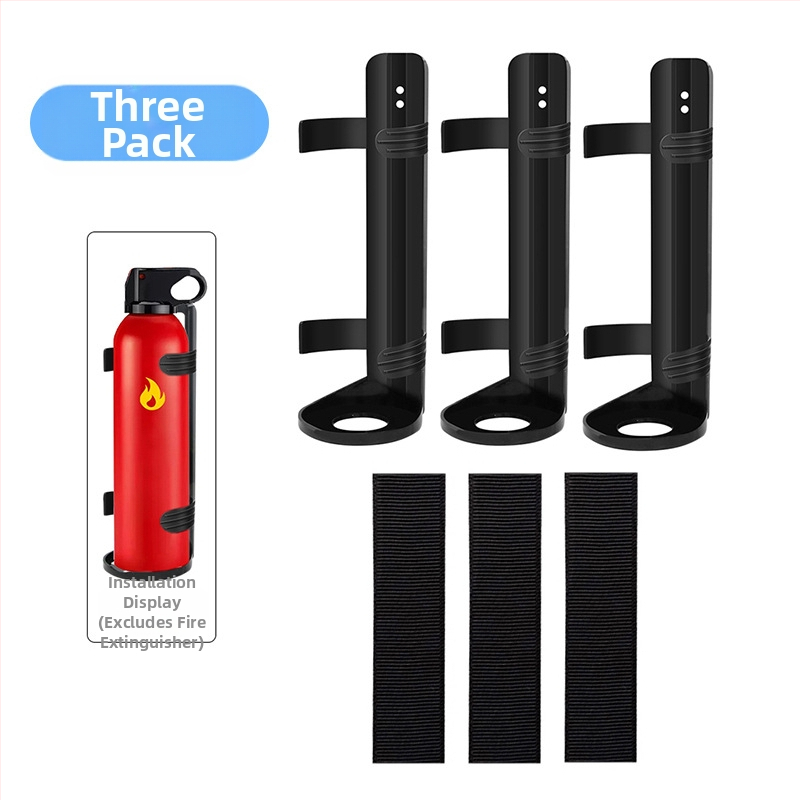 Automobiļa ugunsdzēšanas turētājs — Che Zhiqian, Materiāls: ABS, Modelis pj-23007-01; Dimensijas: ugunsdzēšanas turētājs (bez Velcro)