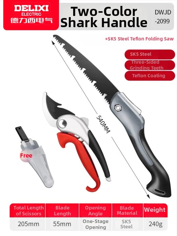 Delixi foarfecă de tăiat ramuri – puternică, pentru flori, ramuri și pomi fructiferi