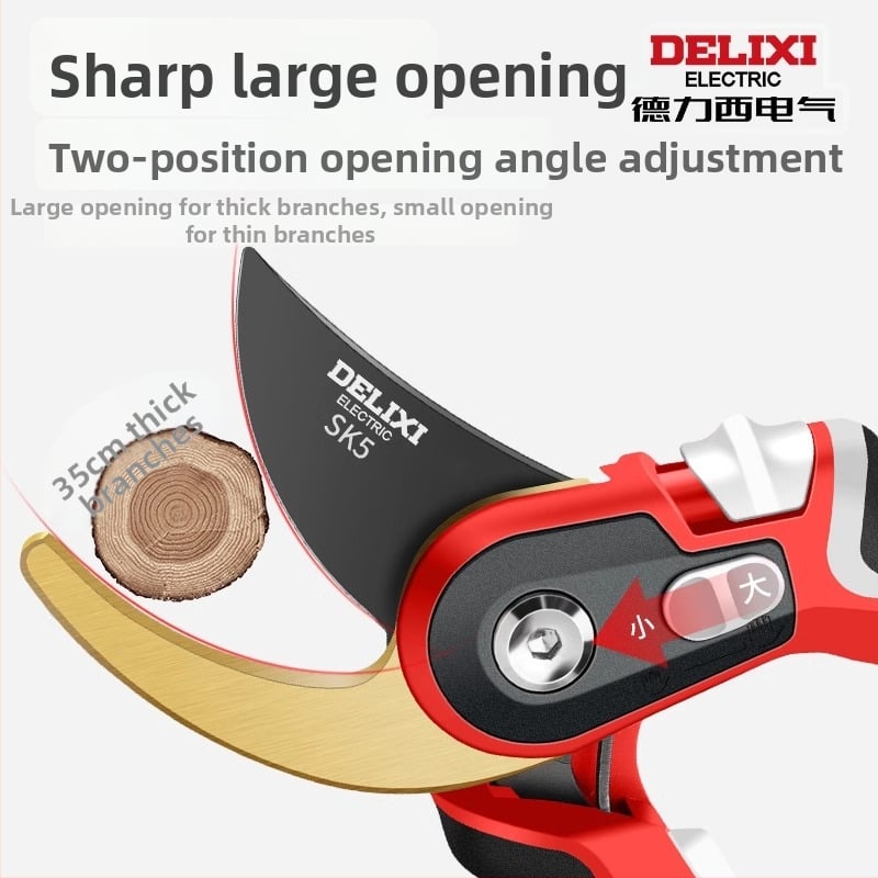 Delixi foarfecă de tăiat ramuri – puternică, pentru flori, ramuri și pomi fructiferi