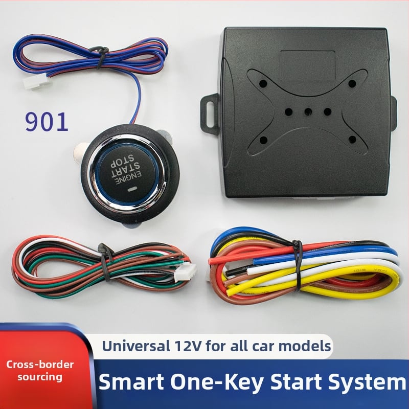 Yuguangda 3. paaudzes A auto attālinātā iedarbināšanas sistēma — vienas pogas iedarbināšana, attālinātais iedarbinājums ar oriģinālo auto tālvadības pulti, barošanas izslēgšana, rokas bremze (visiem modeļiem)