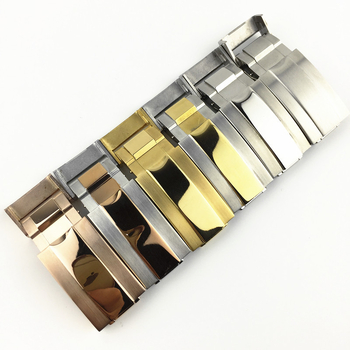 Ruiyi неръждаема стомана: часовникова катарама, сгъващ се заключващ механизъм, защитна катарама, съвместима с Rolex Daytona, Submariner, Yacht-Master – пролет 2024