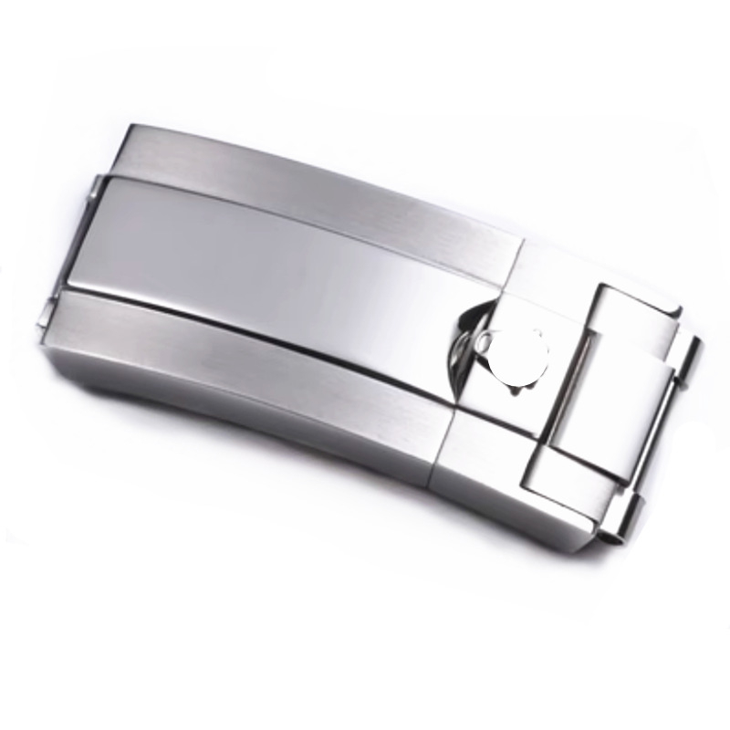 Ruiyi неръждаема стомана: часовникова катарама, сгъващ се заключващ механизъм, защитна катарама, съвместима с Rolex Daytona, Submariner, Yacht-Master – пролет 2024