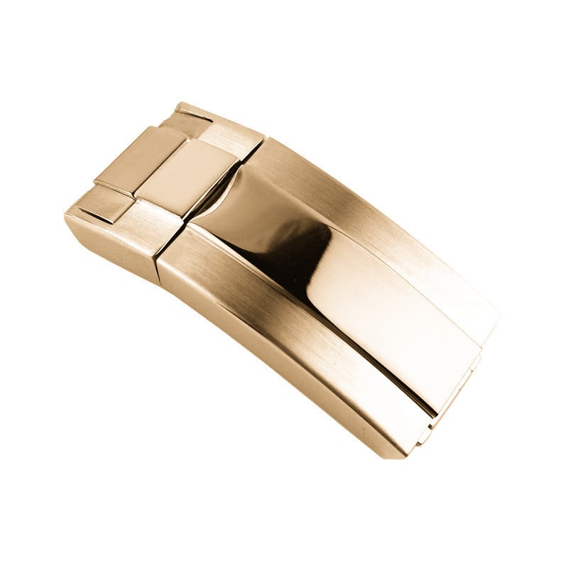 Ruiyi неръждаема стомана: часовникова катарама, сгъващ се заключващ механизъм, защитна катарама, съвместима с Rolex Daytona, Submariner, Yacht-Master – пролет 2024