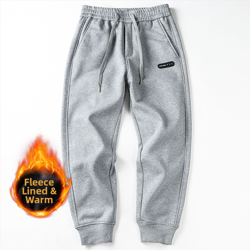 Crne muške jogger hlače, 2025 jesen, američki stil, casual nošenje