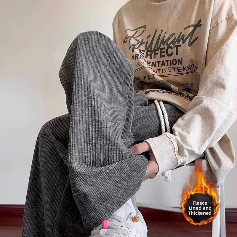 Rácsmintás egyenes nadrág, középmagasságú derék, japán friss stílus, anyag: kevert kémiai rostok, nyár 2025