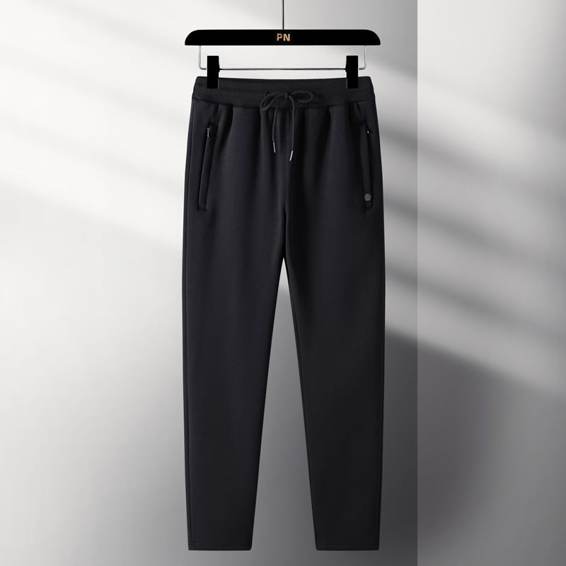 Férfi egyenes szabású pamut-nem elasztán 95%/5%, középtalpas derék, mindennapi stílus, 2025 téli