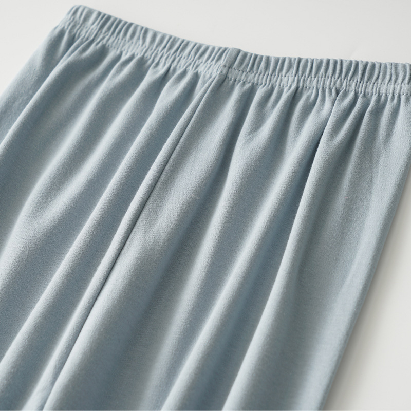 Pamut melegítőnadrág tinédzsereknek, uniszex, egy rétegű, közepes vastagságú 181–200 g/m², melegen tart