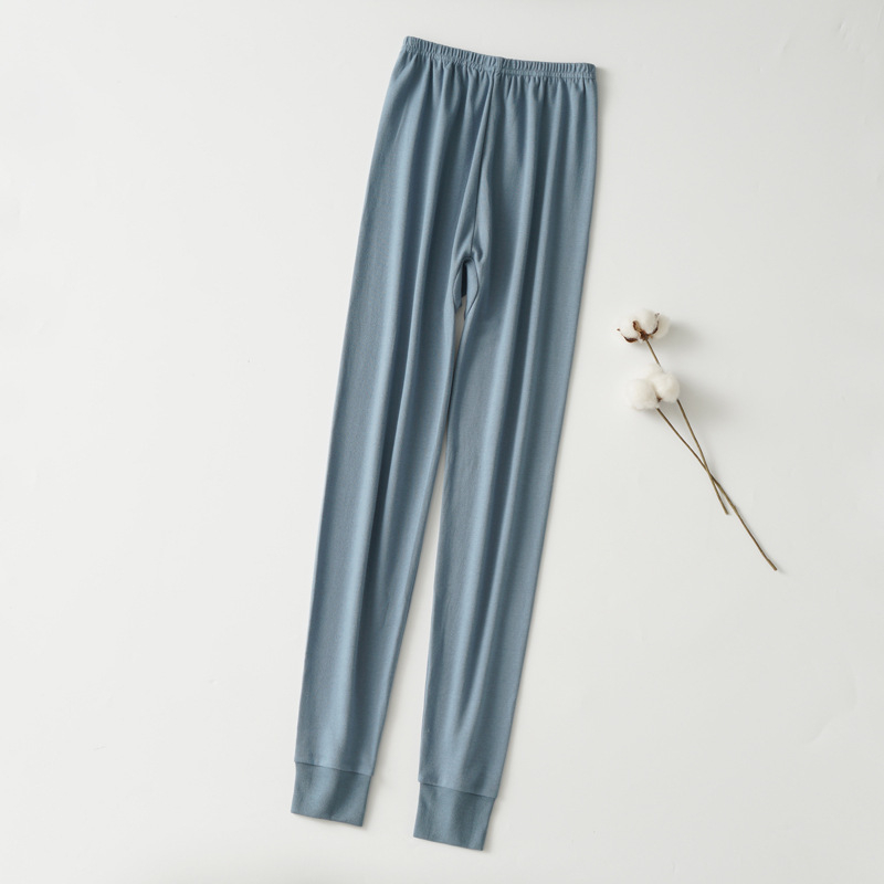 Pamut melegítőnadrág tinédzsereknek, uniszex, egy rétegű, közepes vastagságú 181–200 g/m², melegen tart