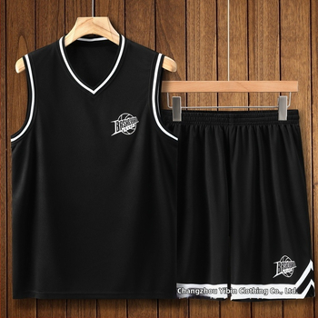 Ανδρικό σετ φανέλας μπάσκετ χωρίς μανίκια, Καλοκαίρι 2024, Πολυεστερικό ύφασμα γρήγορου στέγνωματος, Παντελόνια 3/4