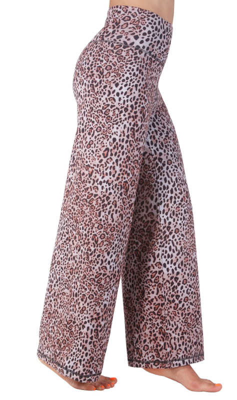 Ежедневни панталони с висока талия и широки крачоли, модал-спандекс смес (70–80% модал, до 30% спандекс), тънка материя