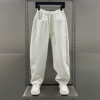 Egyenes szabású velveteen nadrág Cupro rostból, fleece belsővel, téli 2024