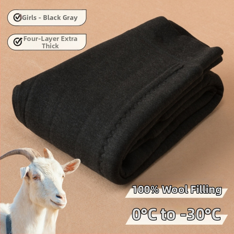 Bērnu četrslāņu ultratoras siltās legingas ar augstu jostu rudens-ziemas sezonai; galvenā materiāla viskoze, ķīmisko šķiedru maisījums, vecuma grupa 3–8 gadi