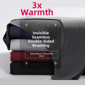 Derong vīriešu termālā veste, bez piedurknēm, flīsa odere, V kakla izgriezums, 181–200 g/m²