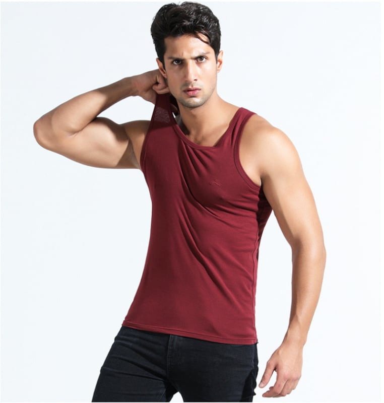 Langsha vīriešu vestes Y formas dizains, apaļš kakla izgriezums, visām sezonām, 95–100% spandekss