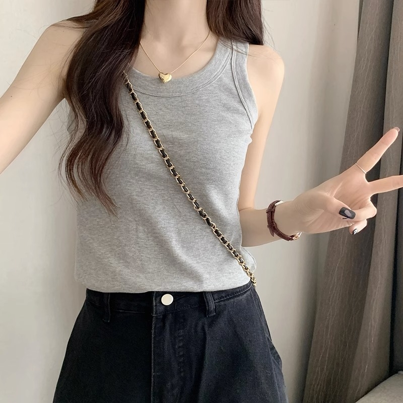Ženski camisol top – Slim, sling stil, jedinstven uzorak, neodvojive naramenice, tkanina 95%+