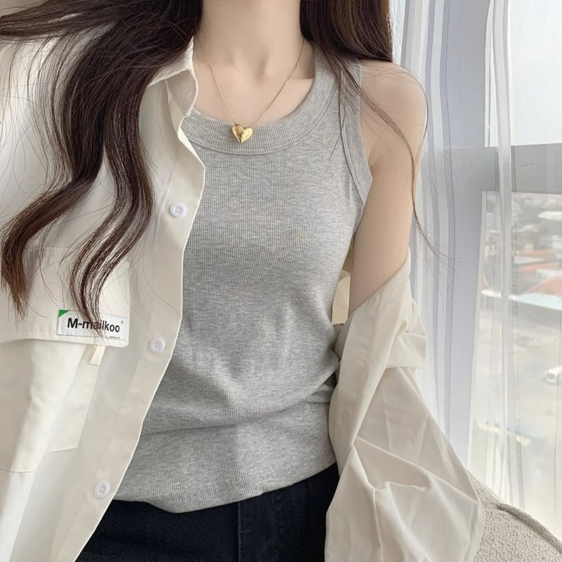 Ženski camisol top – Slim, sling stil, jedinstven uzorak, neodvojive naramenice, tkanina 95%+