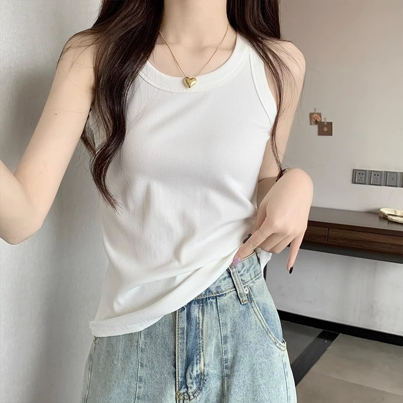 Ženski camisol top – Slim, sling stil, jedinstven uzorak, neodvojive naramenice, tkanina 95%+