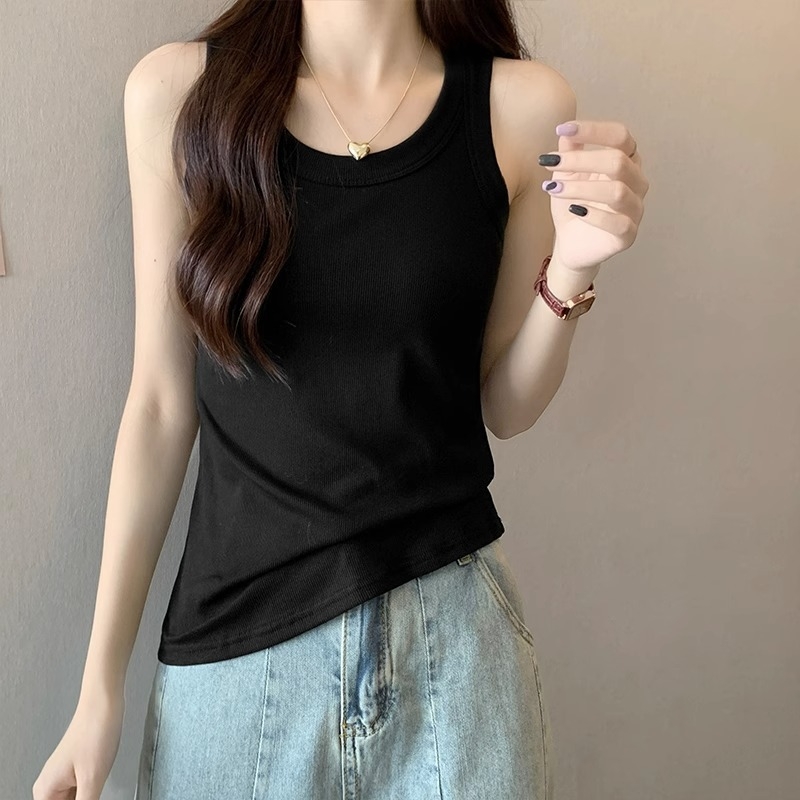 Ženski camisol top – Slim, sling stil, jedinstven uzorak, neodvojive naramenice, tkanina 95%+