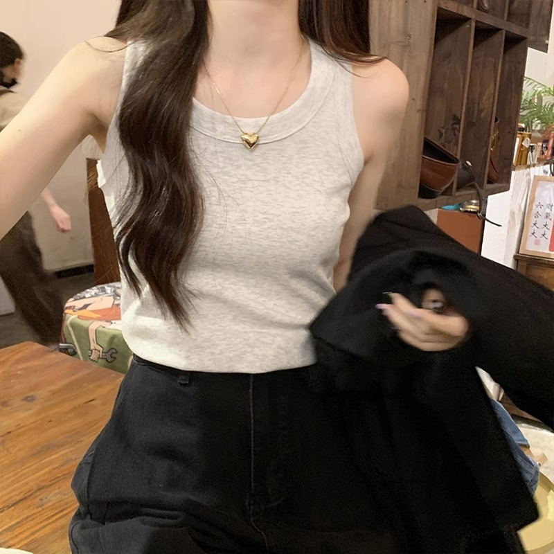 Ženski camisol top – Slim, sling stil, jedinstven uzorak, neodvojive naramenice, tkanina 95%+