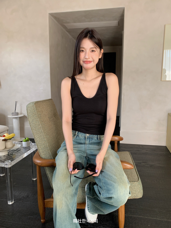 Vestă termică pentru femei, cupe integrate, stil coreean, viscoză, un singur strat, decolteu în V, 251-300 g/m²