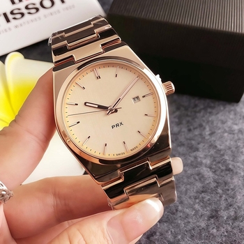 Férfi kvarc karóra nagy számlappal, naptár, holdfázis, sötétben világító és visszaszámlálás; Miyota 2813 meghajtás, 36 mm-es számlap, rozsdamentes acél tok, spirál koronával